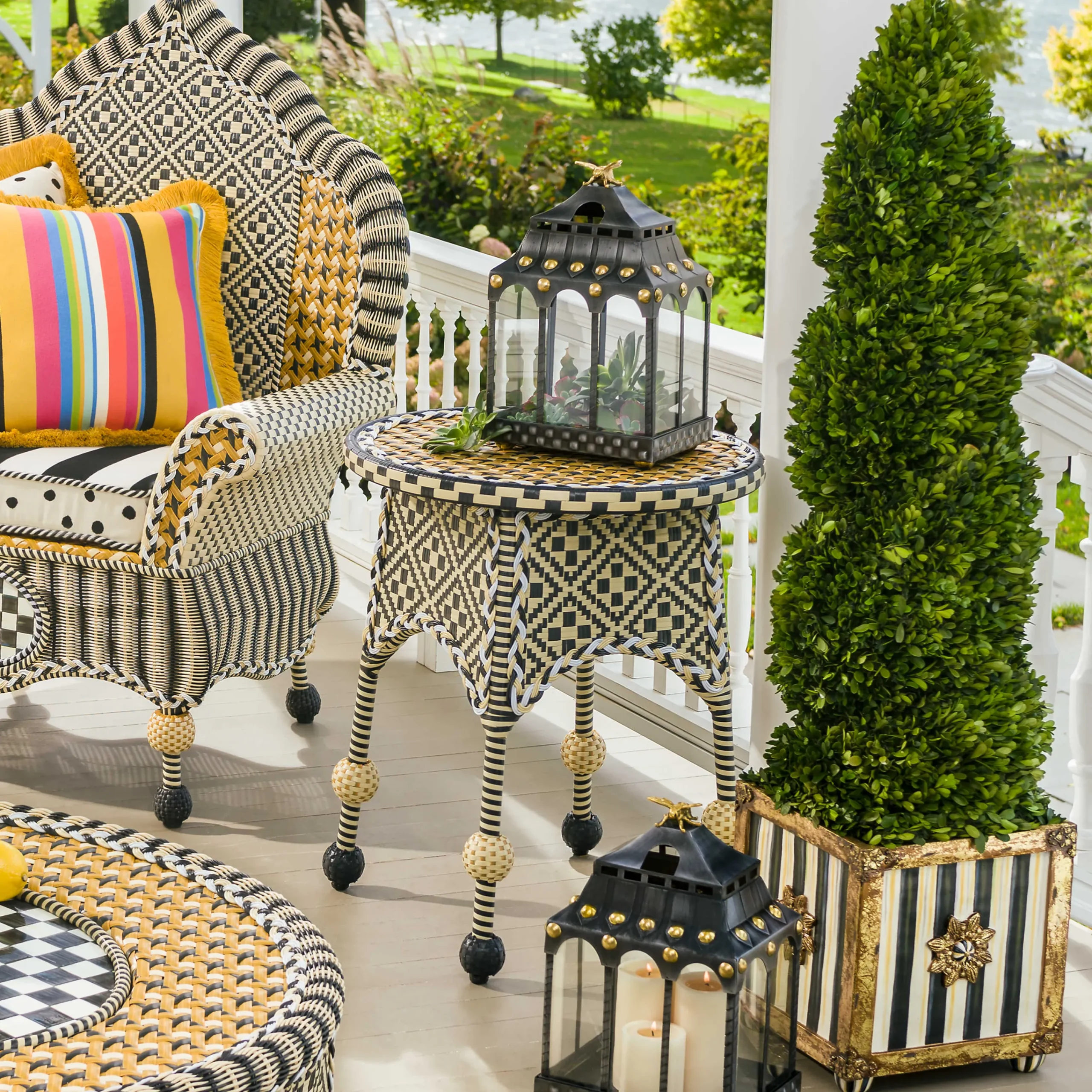 Swirl Topiary|MacKenzie-Childs Outlet
