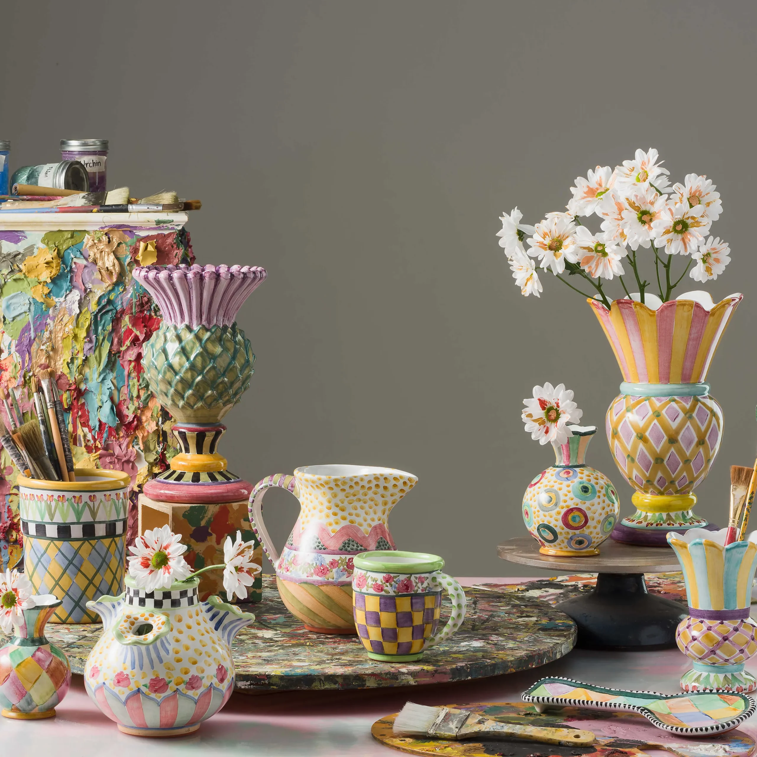 Taylor Great Vase - Odd Fellows|MacKenzie-Childs Hot