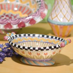 Taylor Large Footed Serving Dish - Odd Fellows|MacKenzie-Childs Best