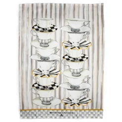 Tea Cups Dish Towel|MacKenzie-Childs Best