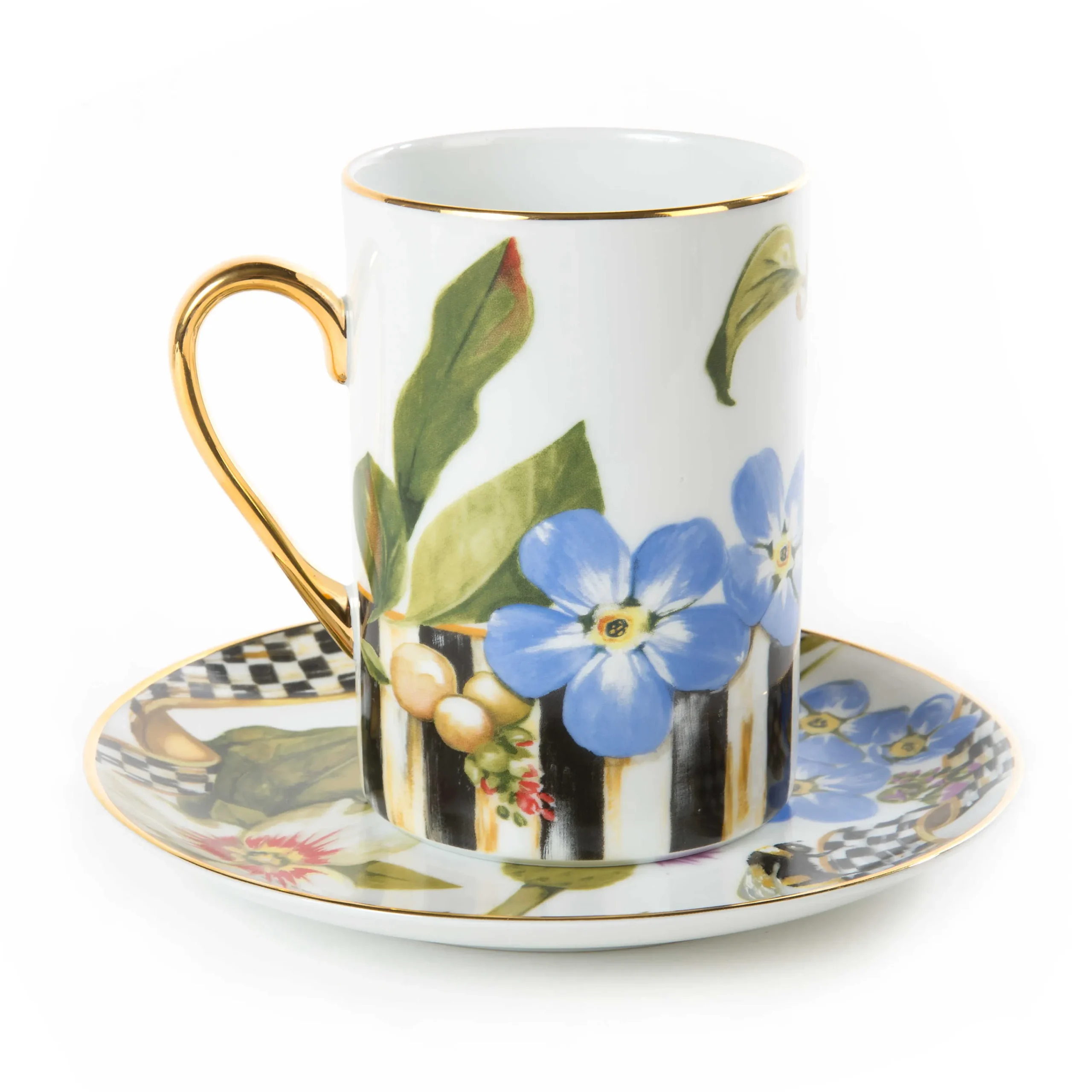 Thistle & Bee Mug|MacKenzie-Childs Sale