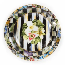 Thistle & Bee Salad Plate - Trillium|MacKenzie-Childs
