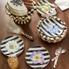 Thistle & Bee Salad Plate - Iris|MacKenzie-Childs Discount