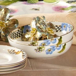 Thistle & Bee Soup Bowl|MacKenzie-Childs Sale