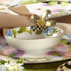 Thistle & Bee Soup Bowl|MacKenzie-Childs Sale