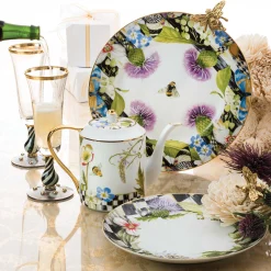 Thistle & Bee Teapot|MacKenzie-Childs Outlet