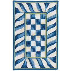 Truly Royal Check Rug - 2' X 3'|MacKenzie-Childs Discount