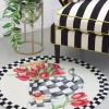 Tulip Kettle Rug - 3' Round|MacKenzie-Childs Clearance