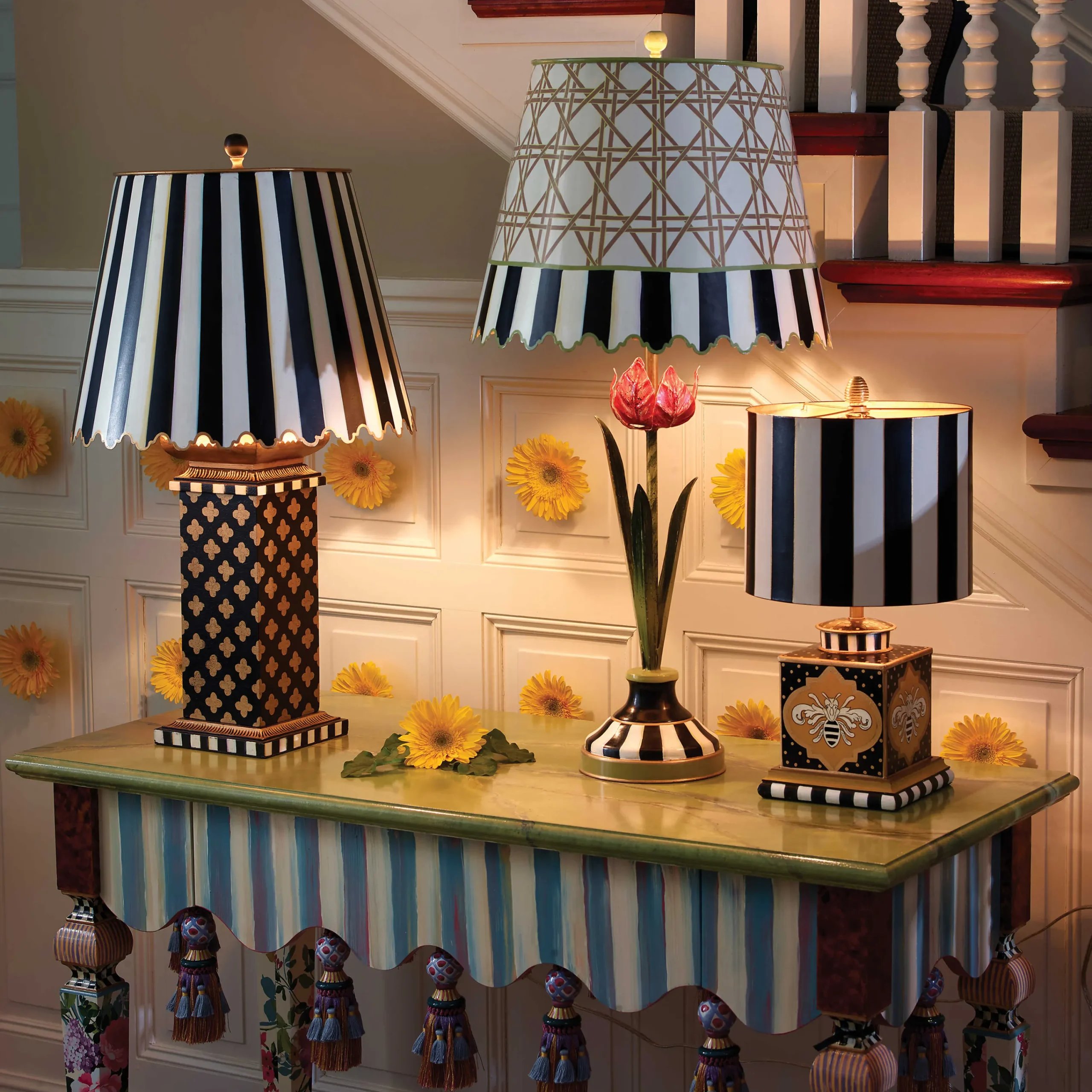 Tulip Table Lamp|MacKenzie-Childs Hot