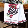 Tulip Tea Kettle Dish Towel|MacKenzie-Childs