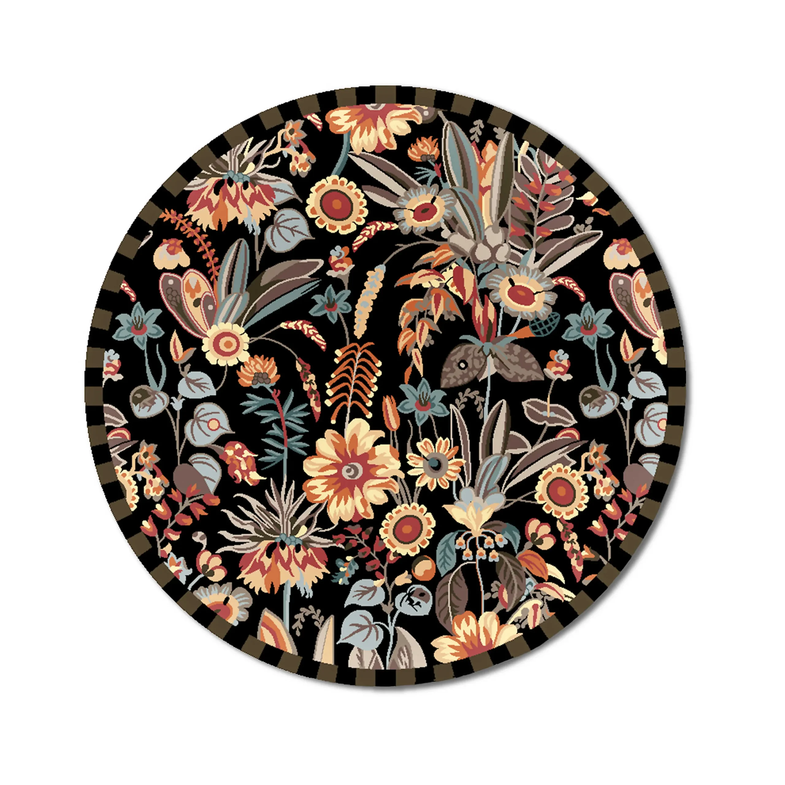 Walk In The Woods Rug - 6' Round|MacKenzie-Childs