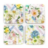 Wildflowers Cork Back Coasters - Set Of 4|MacKenzie-Childs Online
