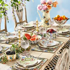 Wildflowers Cork Back Placemats - Set Of 4|MacKenzie-Childs Clearance