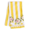 Wildflowers Dish Towel - Yellow|MacKenzie-Childs New
