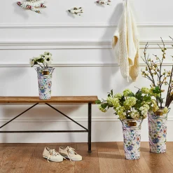 Wildflowers Flower Buckets - Set Of 3|MacKenzie-Childs Best