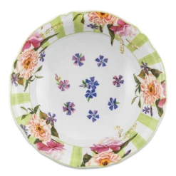 Wildflowers Serving Bowl - Green|MacKenzie-Childs