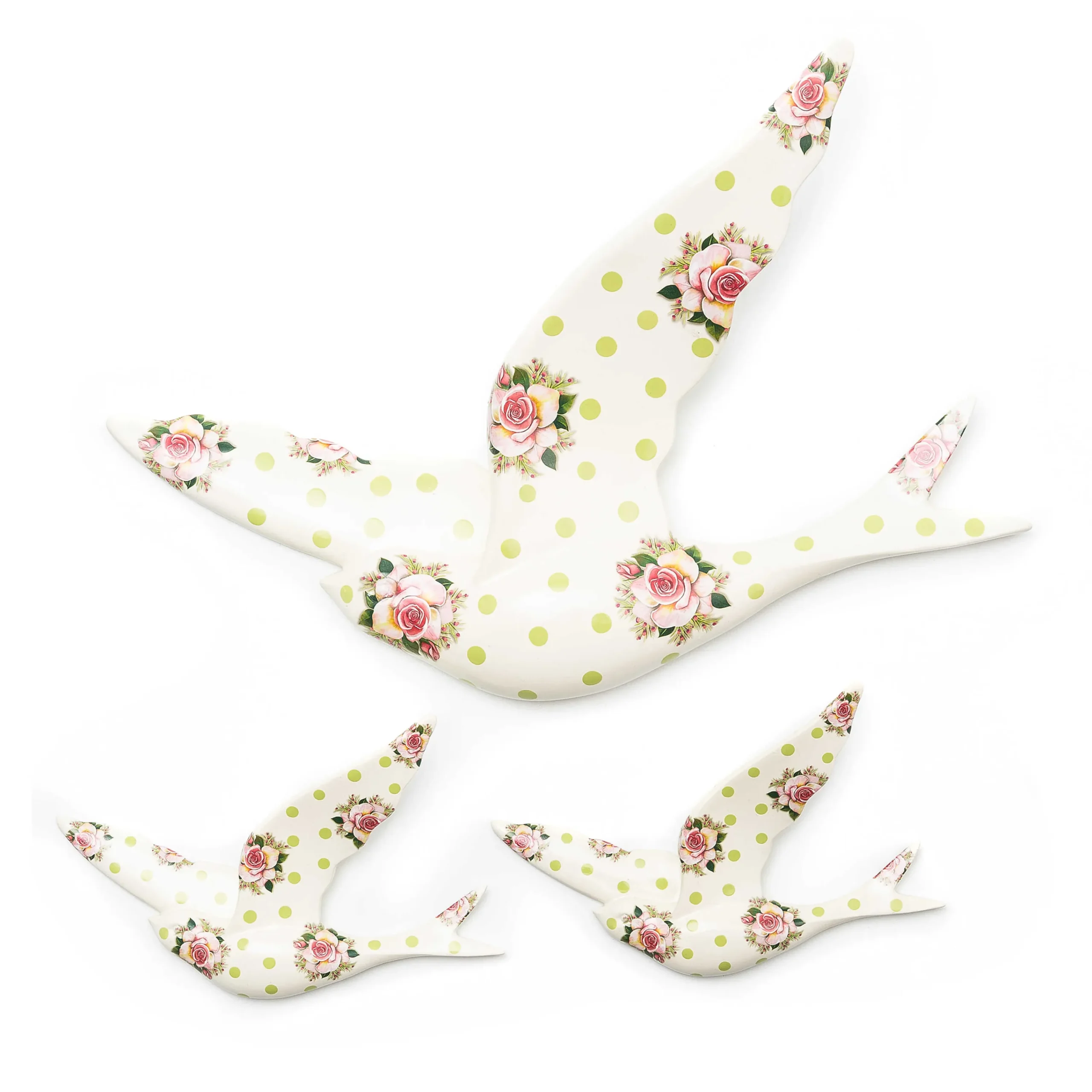 Wildflowers Swallowtail Wall Decor - Green|MacKenzie-Childs Discount