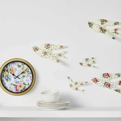 Wildflowers Swallowtail Wall Decor - Grey|MacKenzie-Childs Sale