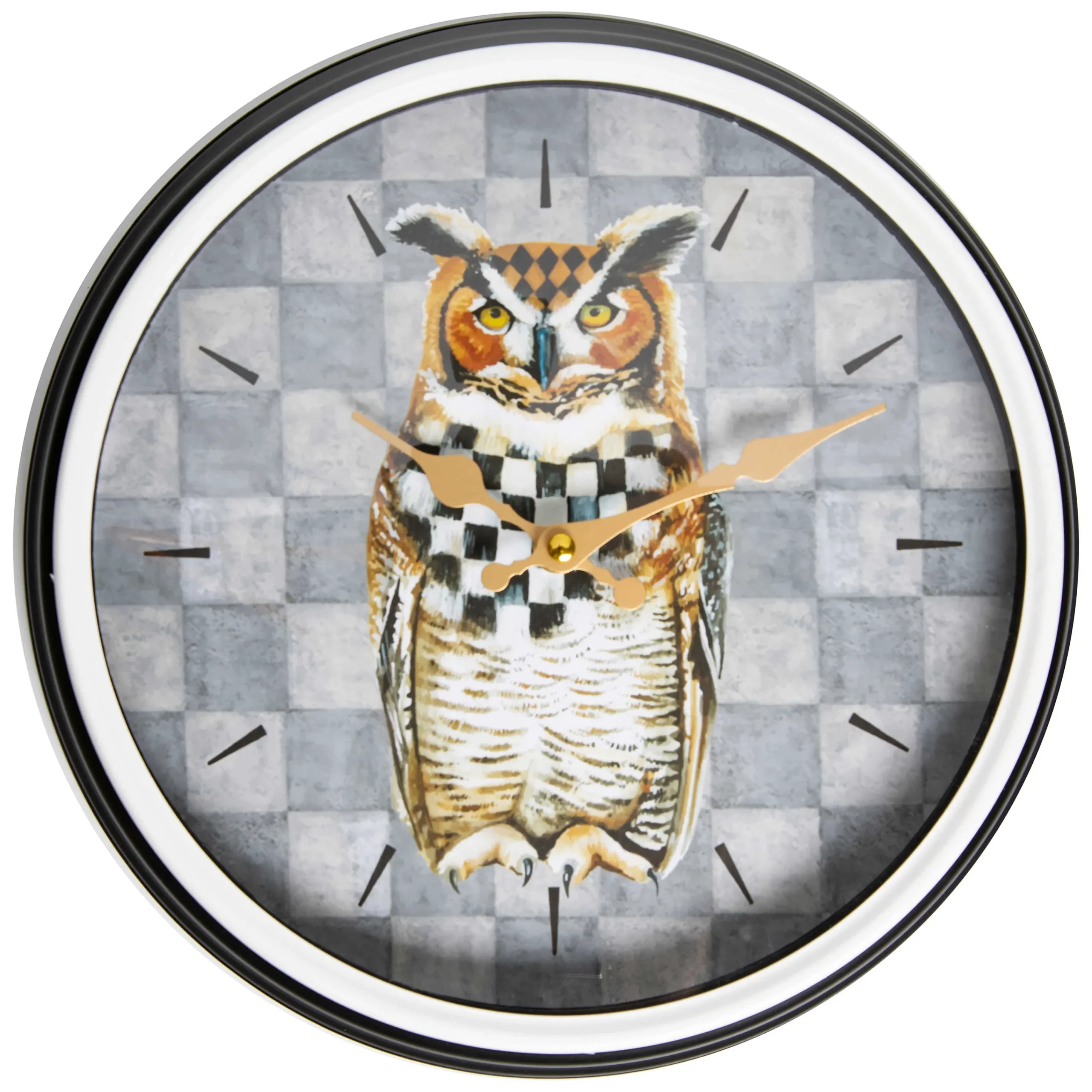 Woodland Owl Wall Clock|MacKenzie-Childs Best