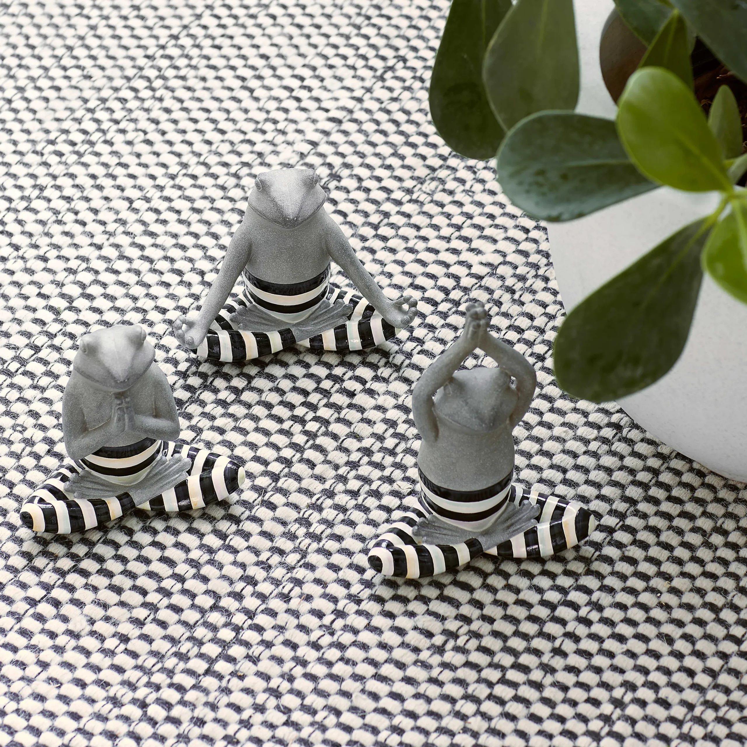 Yoga Frogs - Set Of 3|MacKenzie-Childs Discount