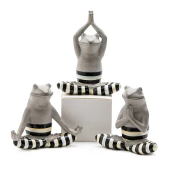 Yoga Frogs - Set Of 3|MacKenzie-Childs Discount