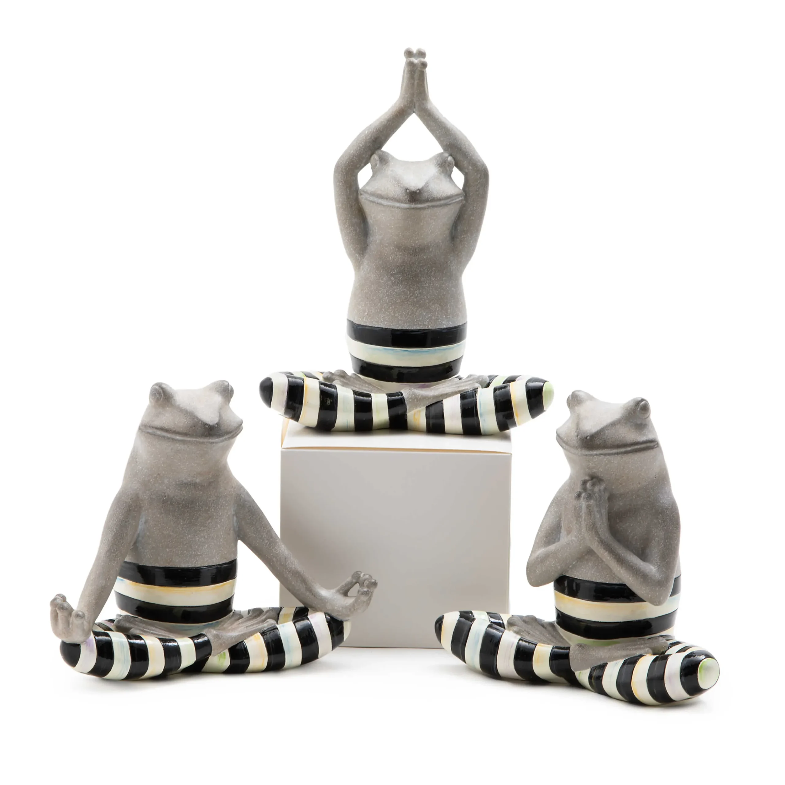 Yoga Frogs - Set Of 3|MacKenzie-Childs Discount