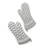 Zig Zag Oven Mitts - Sterling - Set Of 2|MacKenzie-Childs